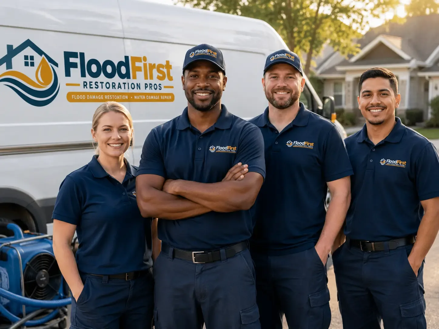Flood Damage Restoration company in Warfield, VA